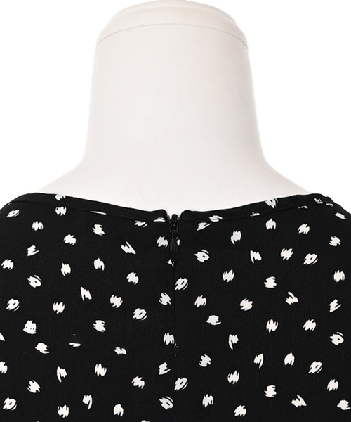 Narcissus（ナルシス）の「【Narcissus】ガラドットワンピース（ワンピース・レディース・ブラック・FREE）」の5枚目の写真