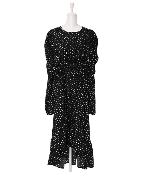 Narcissus（ナルシス）の「【Narcissus】ガラドットワンピース（ワンピース・レディース・ブラック・FREE）」の15枚目の写真