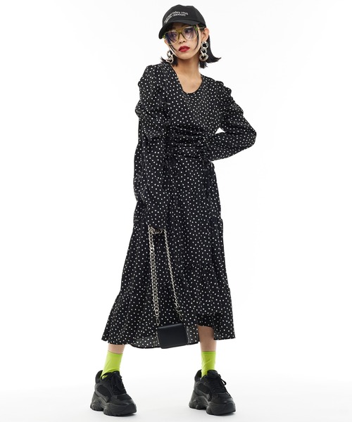 Narcissus（ナルシス）の「【Narcissus】ガラドットワンピース（ワンピース・レディース・ブラック・FREE）」の18枚目の写真