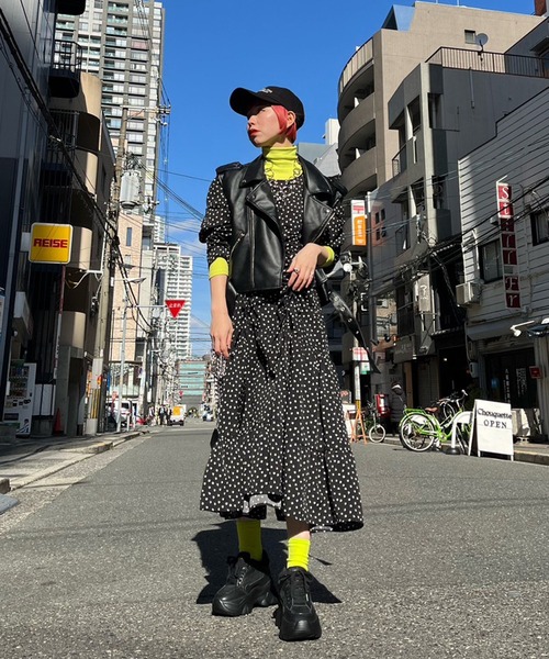 Narcissus（ナルシス）の「【Narcissus】ガラドットワンピース（ワンピース・レディース・ブラック・FREE）」の17枚目の写真