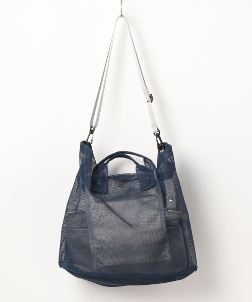 EARTH MADE(アースメイド)の「HOLIDAY MESH TOTE M ホリデイ メッシュトート(トートバッグ・レディース・グレー/グリーン/ネイビー・フリー)」の17枚目の写真