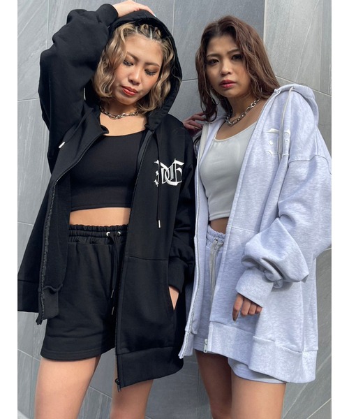 EGOIST（エゴイスト）の「ロゴ刺繍スウェットショートパンツ