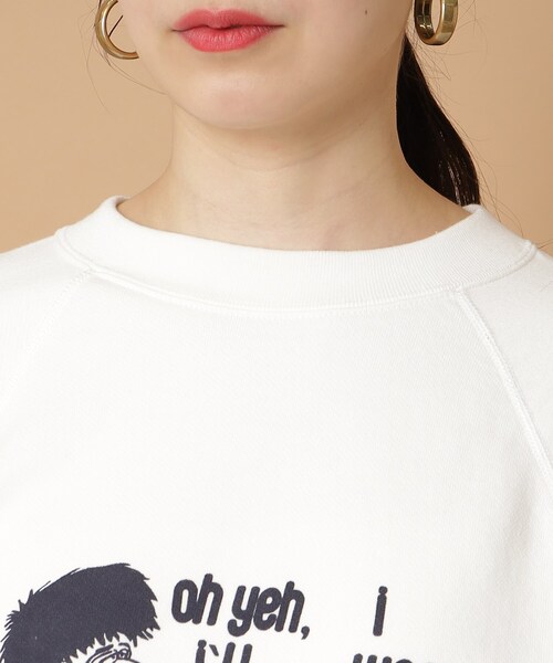 AMERICANA（アメリカーナ）の「◆Americana(アメリカーナ)60`ラグランスウェット（スウェット・レディース・ホワイト・00）」の5枚目の写真