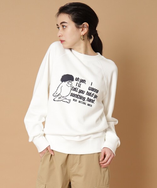 AMERICANA（アメリカーナ）の「◆Americana(アメリカーナ)60`ラグランスウェット（スウェット・レディース・ホワイト・00）」の9枚目の写真