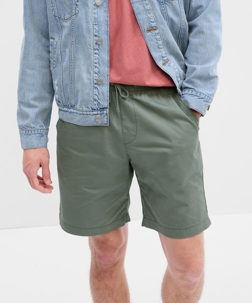 GAP(ギャップ)の「8インチ ウォッシュウェル イージーショートパンツ(その他パンツ・メンズ・バーガンディー/その他/ブラック系その他/ブルー/ブラウン/カーキ・XS/M/XL/S/L)」の3枚目の写真