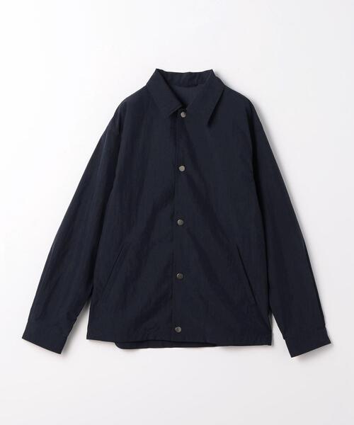 green label relaxing（グリーンレーベルリラクシング）の「REFINETEX コーチジャケット -撥水-（ブルゾン・メンズ・グレー/ネイビー・S/M/L/XL）」の11枚目の写真