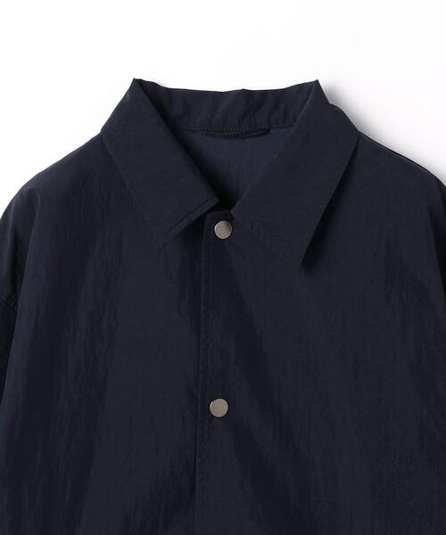 green label relaxing（グリーンレーベルリラクシング）の「REFINETEX コーチジャケット -撥水-（ブルゾン・メンズ・グレー/ネイビー・S/M/L/XL）」の3枚目の写真