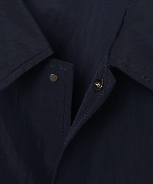 green label relaxing（グリーンレーベルリラクシング）の「REFINETEX コーチジャケット -撥水-（ブルゾン・メンズ・グレー/ネイビー・S/M/L/XL）」の10枚目の写真