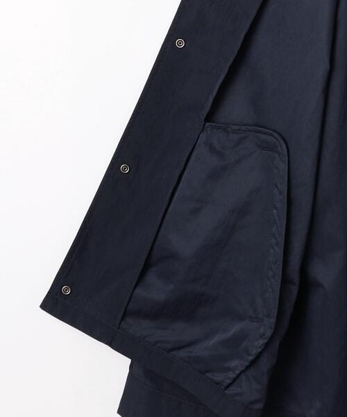 green label relaxing（グリーンレーベルリラクシング）の「REFINETEX コーチジャケット -撥水-（ブルゾン・メンズ・グレー/ネイビー・S/M/L/XL）」の6枚目の写真