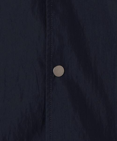 green label relaxing（グリーンレーベルリラクシング）の「REFINETEX コーチジャケット -撥水-（ブルゾン・メンズ・グレー/ネイビー・S/M/L/XL）」の8枚目の写真