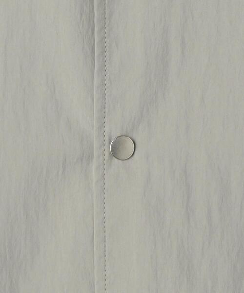 green label relaxing（グリーンレーベルリラクシング）の「REFINETEX コーチジャケット -撥水-（ブルゾン・メンズ・グレー/ネイビー・S/M/L/XL）」の19枚目の写真