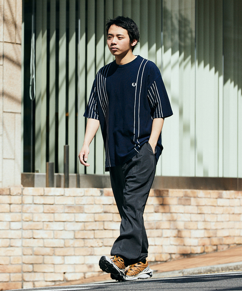 FRED PERRY for JOURNAL STANDARD ストライプピケ セール】【FRED PERRY for JOURNAL STANDARD】ストライプ ピケT