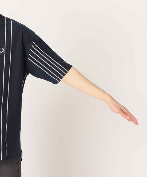 FRED PERRY for JOURNAL STANDARD ストライプピケ セール】【FRED PERRY for JOURNAL STANDARD】ストライプ ピケT