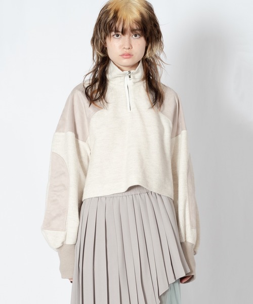 Wizzard(ウィザード)の「Wizzard ウィザード / COMMAND RIB TOP コマンドリブニットトップ(ニット/セーター・レディース・ブラック/カーキ/ナチュラル・0)」の7枚目の写真