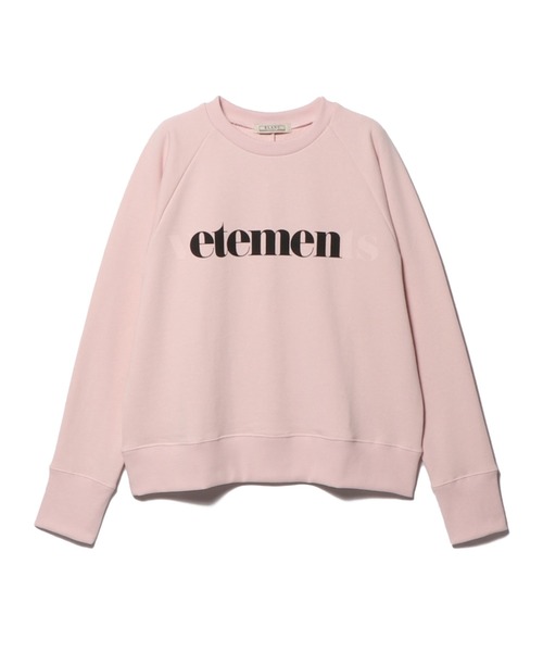blanc basque（ブランバスク）の「BLANC BASQUE / ロゴスウェット《ESTNATION EXCLUSIVE》（スウェット・レディース・ベージュ/ライトピンク・FREE）」の8枚目の写真