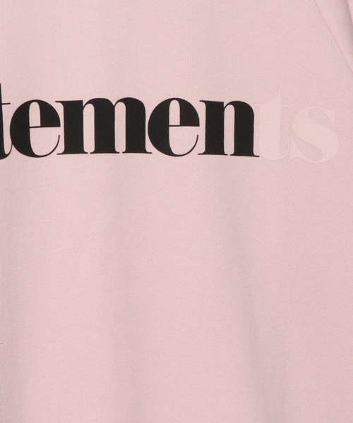 blanc basque（ブランバスク）の「BLANC BASQUE / ロゴスウェット《ESTNATION EXCLUSIVE》（スウェット・レディース・ベージュ/ライトピンク・FREE）」の10枚目の写真