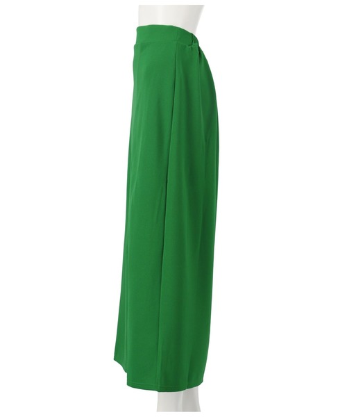 CHILLE（チル）の「梨地ポンチストレートスカート（スカート・レディース・オレンジ/グリーン/ブラック・FREE）」の12枚目の写真