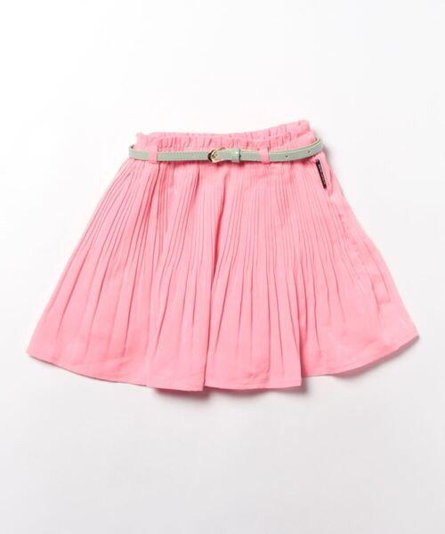 by LOVEiT(バイラビット)の「ベルトつきプリーツスカパン(スカート・キッズ・ピンク/ブルー/マルチ・140cm/130cm/150cm/160cm/120cm)」の6枚目の写真