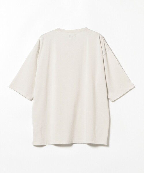 BEAMS(ビームス)の「BEAMS / ルーズフィット ヘンリーネック Tシャツ(Tシャツ/カットソー・メンズ・ブラック/ホワイト系その他6・S/M/L/XL)」の8枚目の写真
