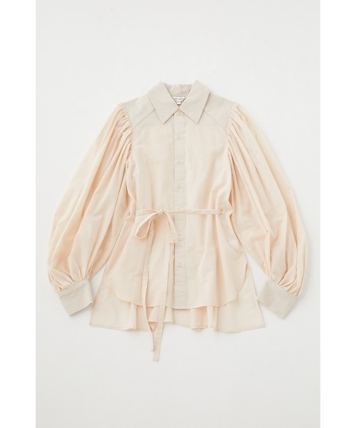 VOLUME GATHER SLEEVE シャツ