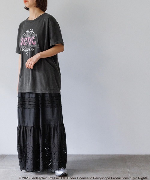 yuw(ユウ)の「ROCK Tee 199366(Tシャツ/カットソー・レディース・グレー/グレー系その他・FREE)」の4枚目の写真