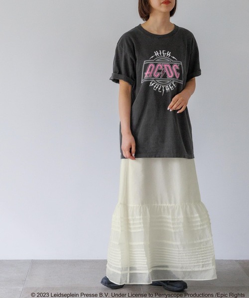 yuw(ユウ)の「ROCK Tee 199366(Tシャツ/カットソー・レディース・グレー/グレー系その他・FREE)」の16枚目の写真