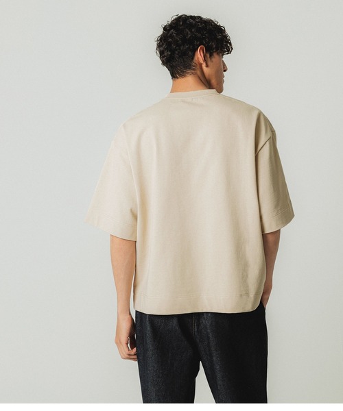 coca（coca）（コカ）の「ヘビーウェイトコットンポケットT（Tシャツ/カットソー・メンズ・ネイビー/ベージュ/ホワイト/ブラック・M/L/XL）」の7枚目の写真