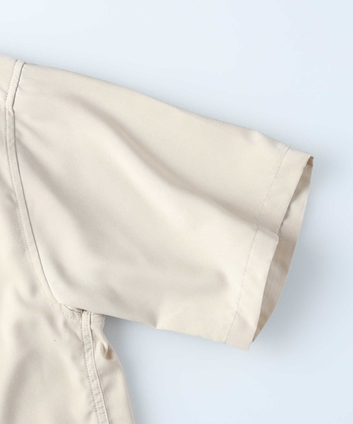 BACK NUMBER(バックナンバー)の「【BACK NUMBER】刺繍半袖シャツ(シャツ/ブラウス・メンズ・グリーン/オフホワイト/ブラック・M/L/XL)」の10枚目の写真