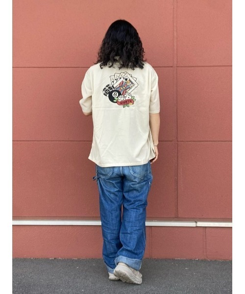 BACK NUMBER(バックナンバー)の「【BACK NUMBER】刺繍半袖シャツ(シャツ/ブラウス・メンズ・グリーン/オフホワイト/ブラック・M/L/XL)」の21枚目の写真