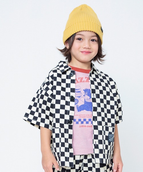 BREEZE（ブリーズ）の「【一部WEB限定カラー/セットアップ対応】シェフシャツ（シャツ/ブラウス・キッズ・その他10/オレンジ/キナリ/ブラック/インディゴブルー/レッド/ベージュ・100/110/130/140/80/90/120）」の10枚目の写真