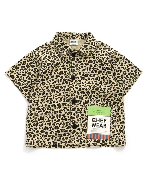 BREEZE（ブリーズ）の「【一部WEB限定カラー/セットアップ対応】シェフシャツ（シャツ/ブラウス・キッズ・その他10/オレンジ/キナリ/ブラック/インディゴブルー/レッド/ベージュ・100/110/130/140/80/90/120）」の13枚目の写真