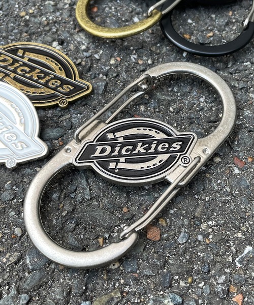 Dickies(ディッキーズ)の「【Dickies/ディッキーズ】耐久ダブルカラビナキーフォルダー/ギフトにも◎(キーホルダー・メンズ・シルバー/ブルー/ブラック/ゴールド/オレンジ/グリーン・ONESIZE)」の5枚目の写真