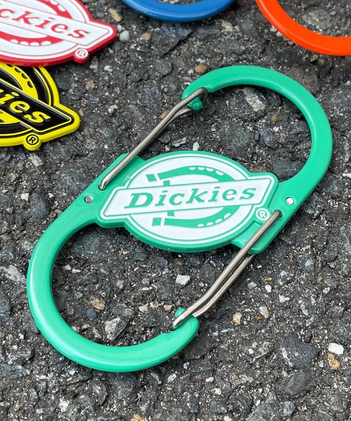 Dickies(ディッキーズ)の「【Dickies/ディッキーズ】耐久ダブルカラビナキーフォルダー/ギフトにも◎(キーホルダー・メンズ・シルバー/ブルー/ブラック/ゴールド/オレンジ/グリーン・ONESIZE)」の2枚目の写真