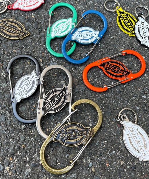 Dickies(ディッキーズ)の「【Dickies/ディッキーズ】耐久ダブルカラビナキーフォルダー/ギフトにも◎(キーホルダー・メンズ・シルバー/ブルー/ブラック/ゴールド/オレンジ/グリーン・ONESIZE)」の9枚目の写真
