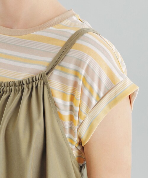 MACKINTOSH PHILOSOPHY（ﾏｯｷﾝﾄｯｼｭ ﾌｨﾛｿﾌｨｰ）の「GREY LABEL キャミワンピース（ワンピース・レディース・グリーン系その他4/ブラック・2）」の12枚目の写真