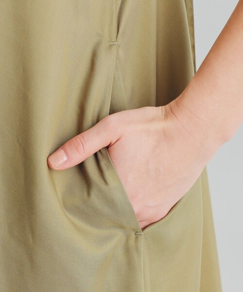 MACKINTOSH PHILOSOPHY（ﾏｯｷﾝﾄｯｼｭ ﾌｨﾛｿﾌｨｰ）の「GREY LABEL キャミワンピース（ワンピース・レディース・グリーン系その他4/ブラック・2）」の11枚目の写真