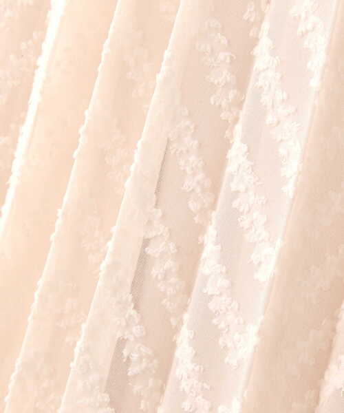 NATURAL BEAUTY BASIC（ナチュラルビューティーベーシック）の「◇カットドビープリーツスカート（スカート・レディース・ブラック/オフホワイト/ラベンダー・SMALL/MEDIUM）」の8枚目の写真