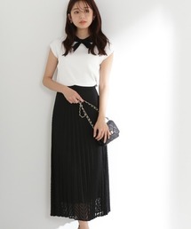 NATURAL BEAUTY BASIC | ◇カットドビープリーツスカート(スカート)