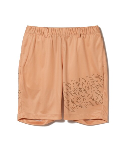 【着用1回のみ!】ビームスゴルフ ビッグスタッグロゴ ショートパンツ オレンジ BEAMS GOLF(ビームスゴルフ)の「BEAMS GOLF ORANGE LABEL