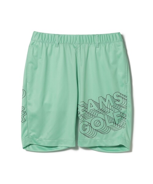【着用1回のみ！】ビームスゴルフ ビッグスタッグロゴ ショートパンツ オレンジ BEAMS GOLF（ビームスゴルフ）の「BEAMS GOLF ORANGE LABEL