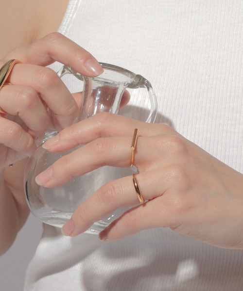 A part by(アパートバイ)の「ステンレス_サークルリング(リング・レディース・Silver/GOLD・FREE)」の14枚目の写真