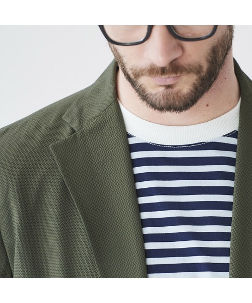 g-stage（ジーステージ）の「清涼ストレッチマイクロサッカースーツ（セットアップ・メンズ・カーキ系・44/46/48/50）」の10枚目の写真