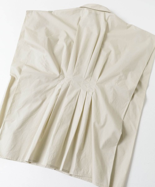 LAATO - 極美品☆LAATO tack blouse 襟付き　タックブラウス　ノースリーブ LAATO（ラート）の「TACK BLOUSE（シャツ/ブラウス）」 - WEAR