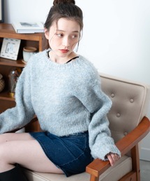 WEGO | WEGO/【23年秋冬新作】2WAYブークレリボンカーデ(カーディガン/ボレロ)