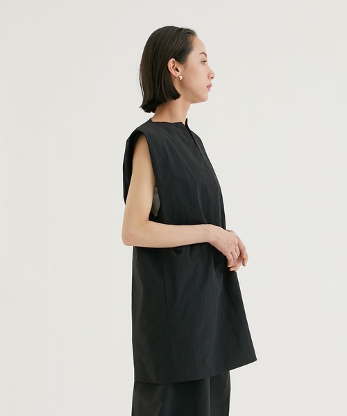 PHOTOCOPIEU(フォトコピュー)の「【PHOTOCOPIEU/フォトコピュー】VAREUSE/チュニック(シャツ/ブラウス・レディース・ブラック・FREE)」の5枚目の写真