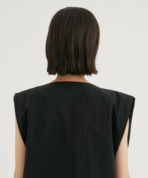 PHOTOCOPIEU(フォトコピュー)の「【PHOTOCOPIEU/フォトコピュー】VAREUSE/チュニック(シャツ/ブラウス・レディース・ブラック・FREE)」の7枚目の写真