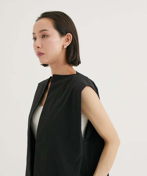 PHOTOCOPIEU(フォトコピュー)の「【PHOTOCOPIEU/フォトコピュー】VAREUSE/チュニック(シャツ/ブラウス・レディース・ブラック・FREE)」の8枚目の写真