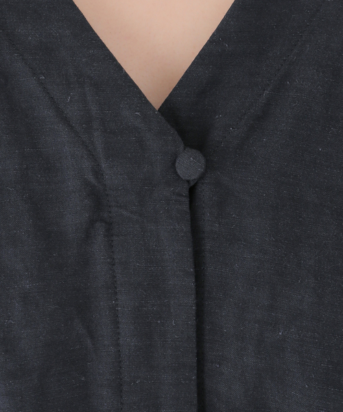 JOURNAL STANDARD LUXE（ジャーナルスタンダード　ラックス）の「ポプリンワッシャー オールインワン（つなぎ/オールインワン・レディース・ネイビー/ベージュ・FREE）」の22枚目の写真