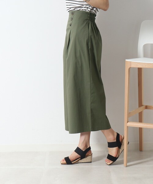 DRESKIP（ドレスキップ）の「◆低身長さんにも○ マリン ワイドパンツ（その他パンツ・レディース・カーキ/ライトブルー/ネイビー・04/03/02）」の7枚目の写真