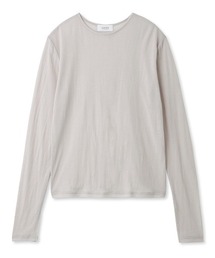 emmi | 【emmi atelier】強撚天竺クルーネックカットソー(Tシャツ/カットソー)